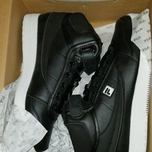 Limited edition Black FILA high tops.